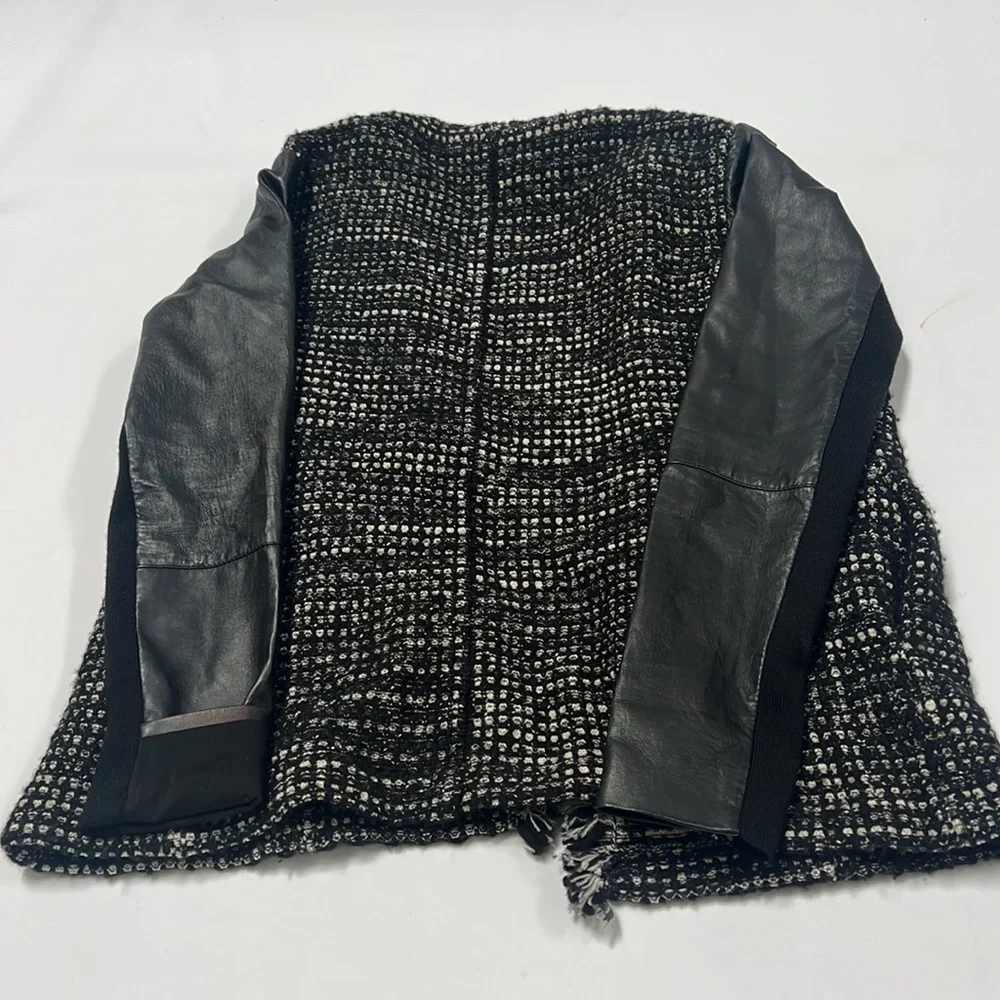 Vince Long Sleeve Zip Up Coat - Picture 4 of 5